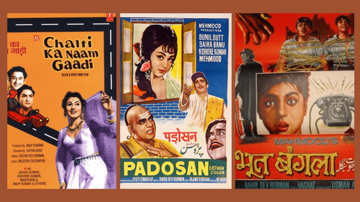 Hindi movies of Kishore Kumar
