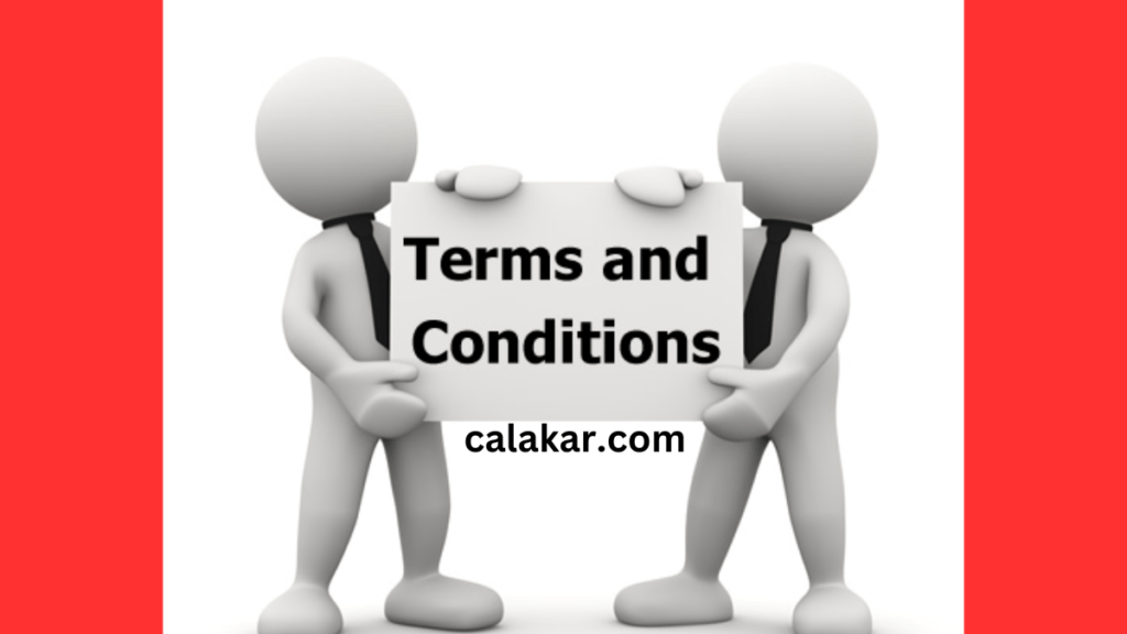 Terms & conditions