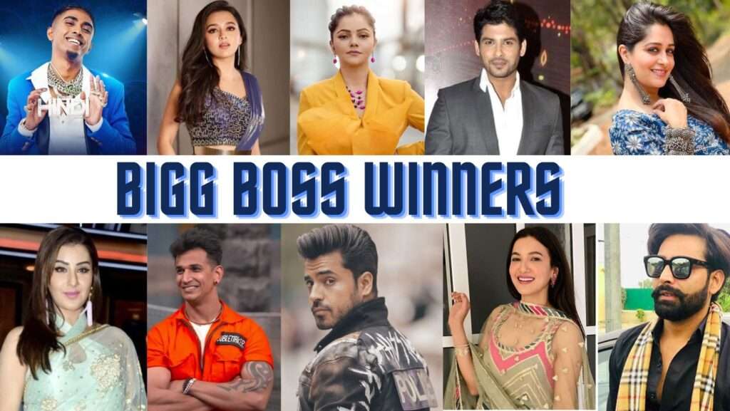 Bigg Boss winners